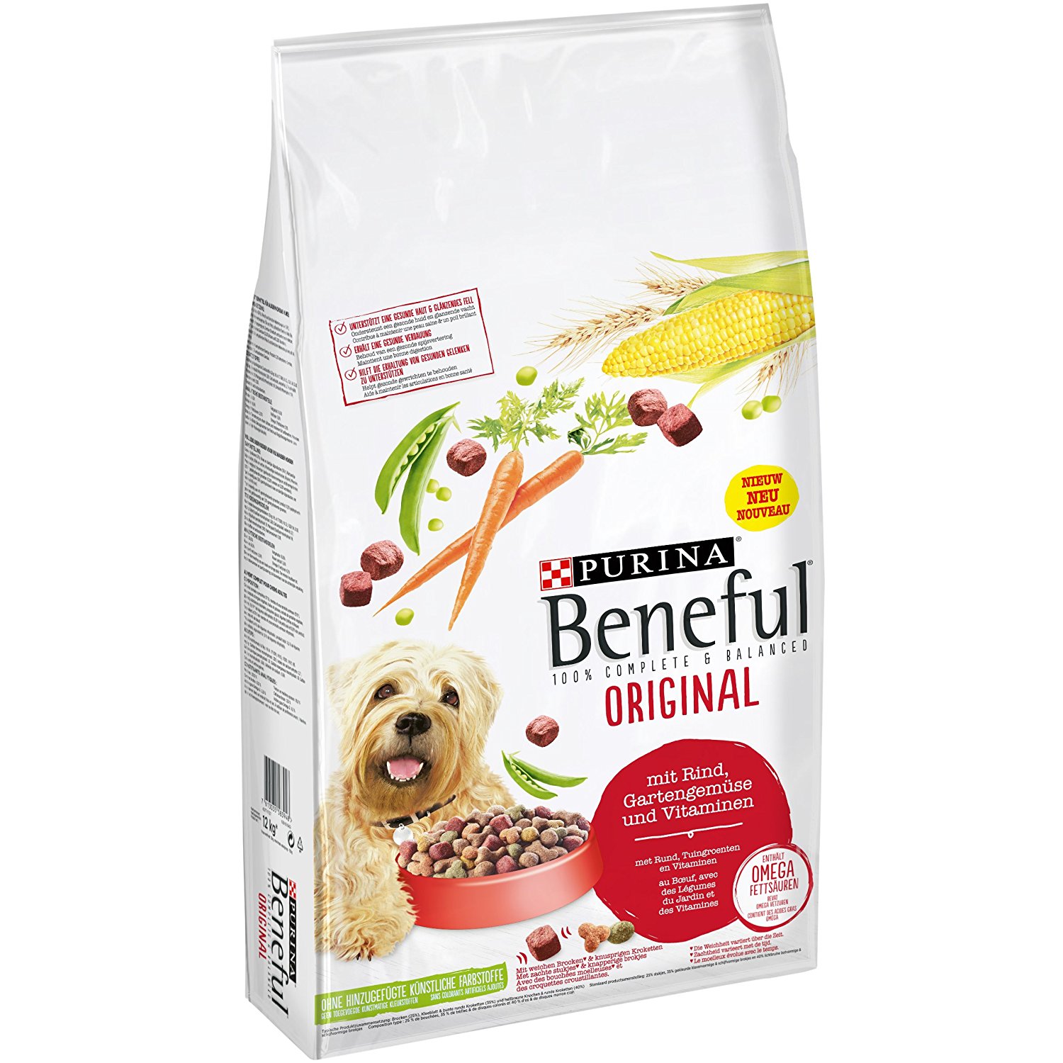 beneful original trockenfutter 12 kg