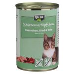 grau schlemmertoepfchen kaninchen rind ente 400 g