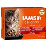 iams delights katzen nassfutter 12 x 85 g mit fisch amazon