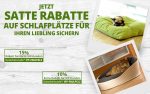 pets premium 15 prozent auf schlafplaetze