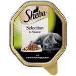 sheba selection sauce mit kaninchenhaeppchen 85 g rossmann
