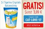 tigerino crystals 5 l gratis zooplus
