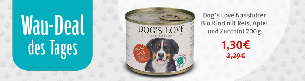 zooroyal wau deal des tages teaser dogs love 200 g