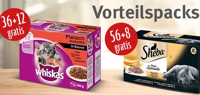 zooroyal whiskas sheba aktionspreis