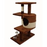 Silvio Design Kratzbaum Mira braun zooroyal