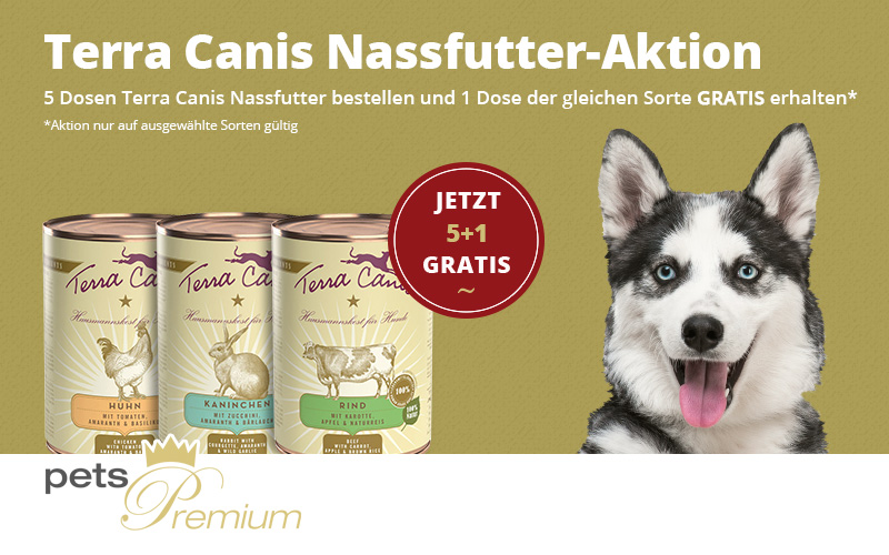 Terra Canis Nassfutter 5 1 Gratis Aktion