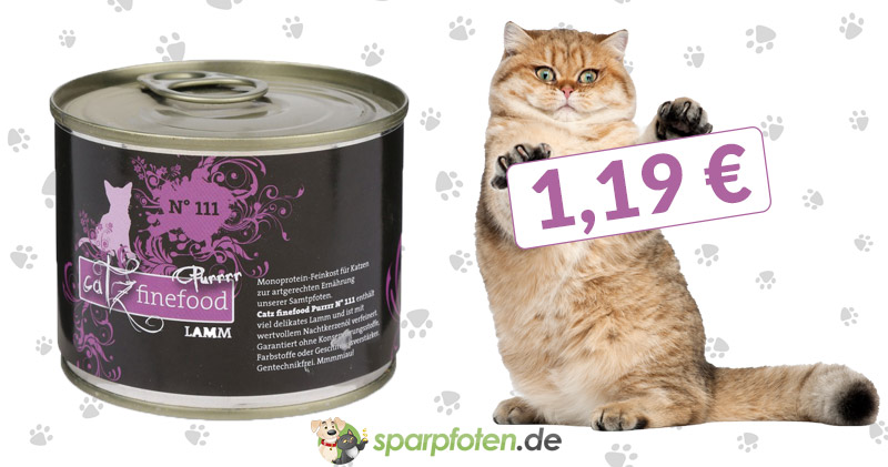 catz finefood purrrr lamm miau deal des tages