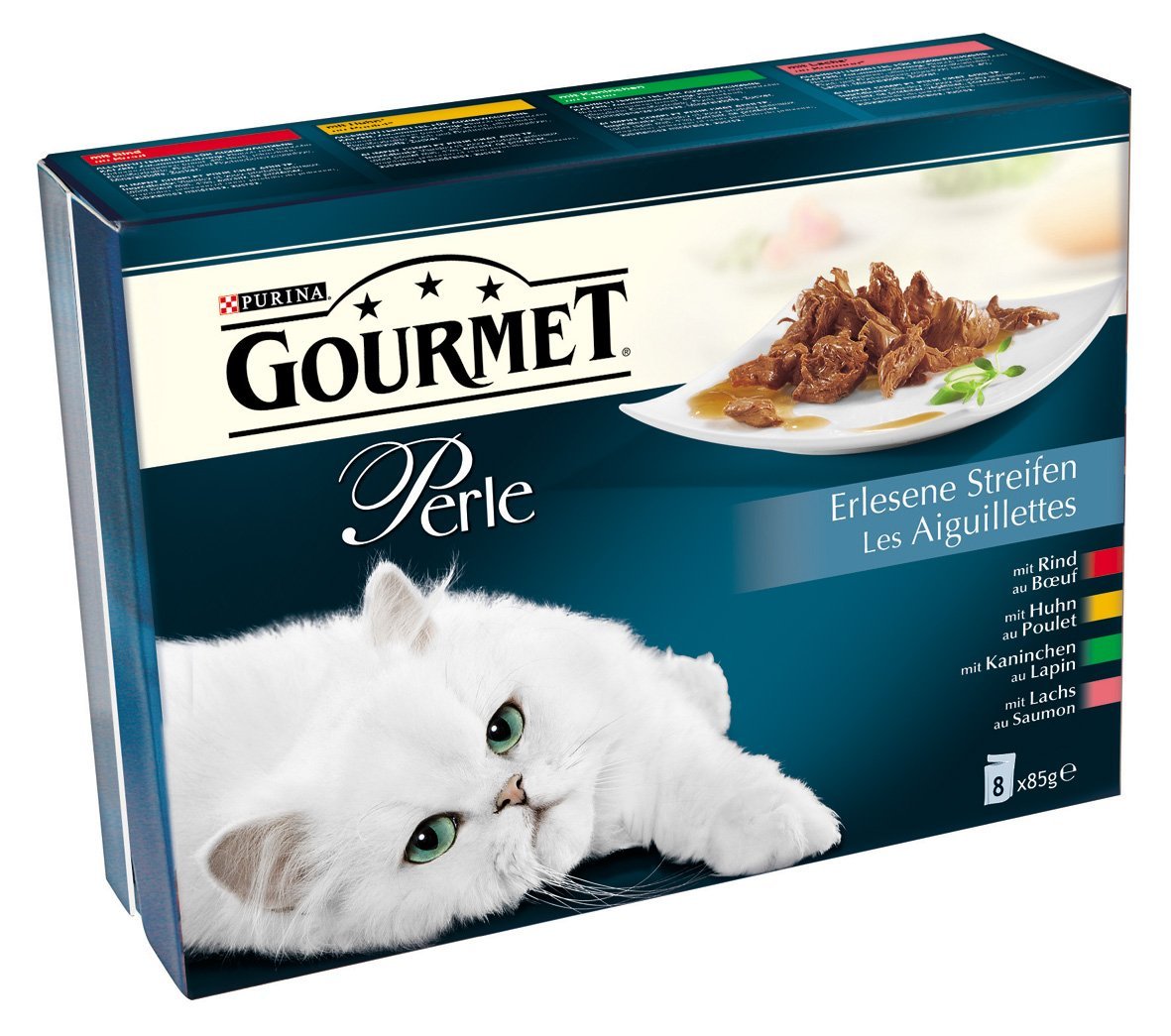 gourmet perle nassfutter multipack 8 x 85 g amazon