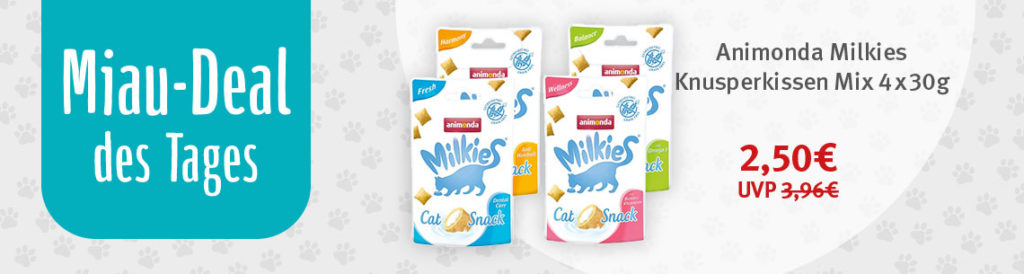 zooroyal miau deal teaser animonda milkies mix