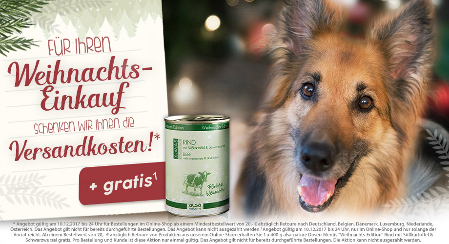 alsa hundewelt weihnachtseinkauf versankdkostenfrei 20171210