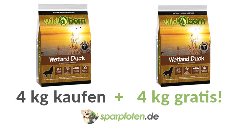 wildborn 4 kg kaufen 4 kg gratis