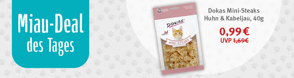 zooroyal miau deal dokas mini steaks