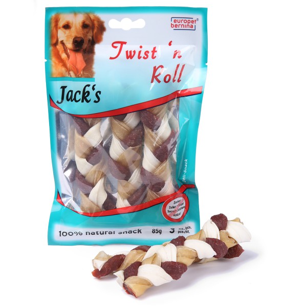 jacks twist roll hundesnack packung 3 stueck