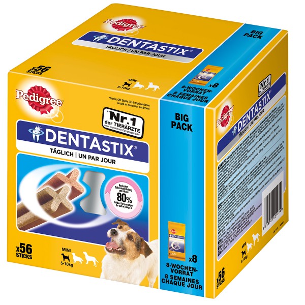 pedigree denta stix fuer kleine hunde 56er