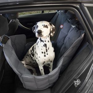 doctor bark hundedecke 1 sitz autodecke grau mit hund bei pets premium