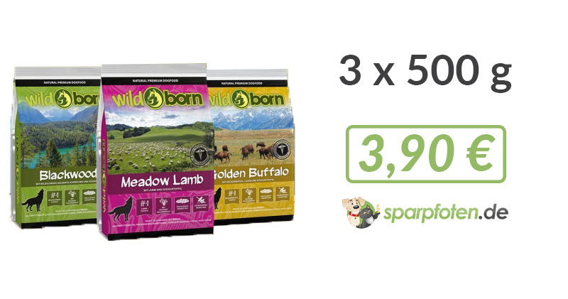 wildborn probierpaket 3 x 500 g 05 18