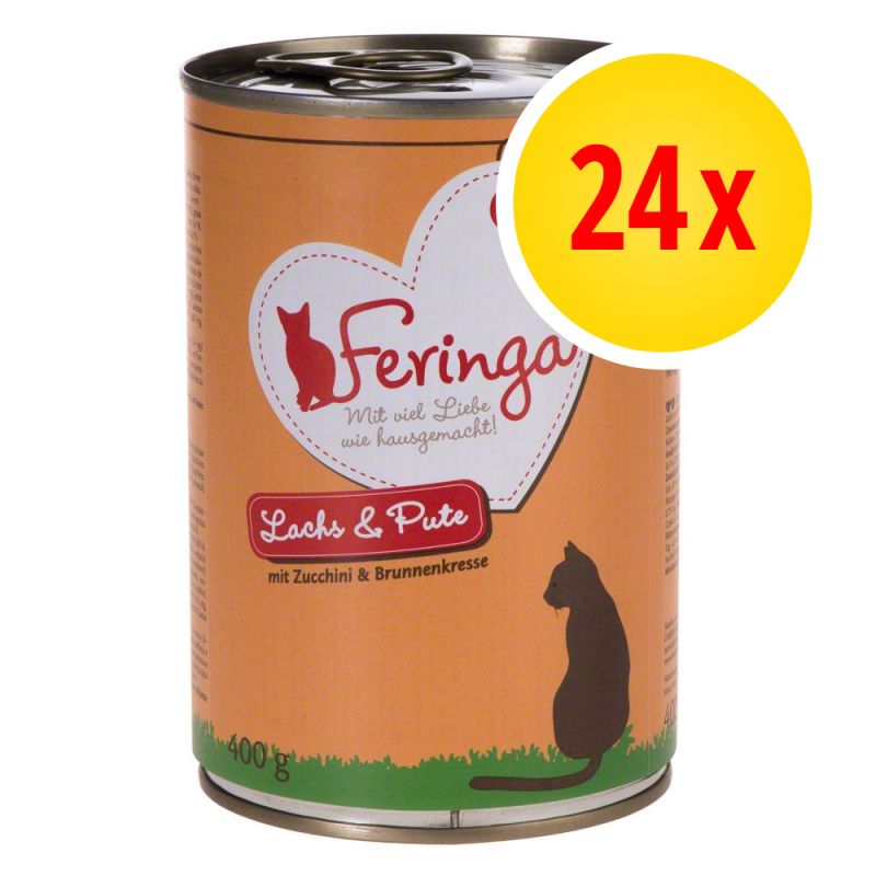 Feringa Katzenfutter im Wochenangebot bei bitiba.de, z. B. 24 x 400 g