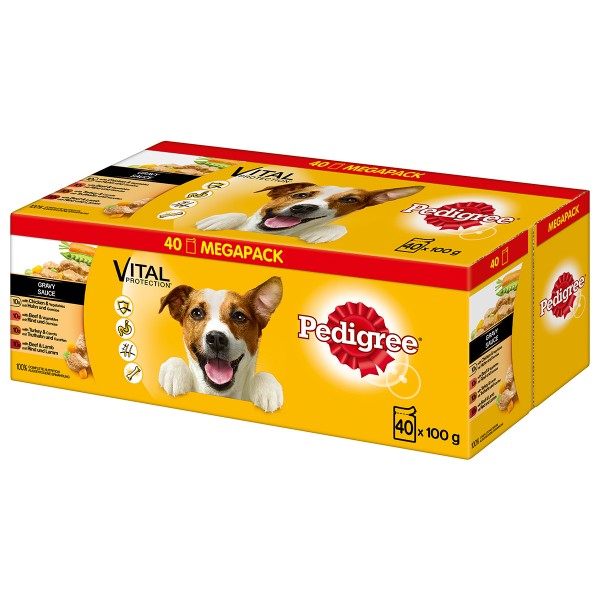 40x100g pedigree magepack zooroyal