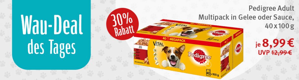 zooroyal wau deal pedigree multipack 30prozent rabatt lpv1140x305 2717
