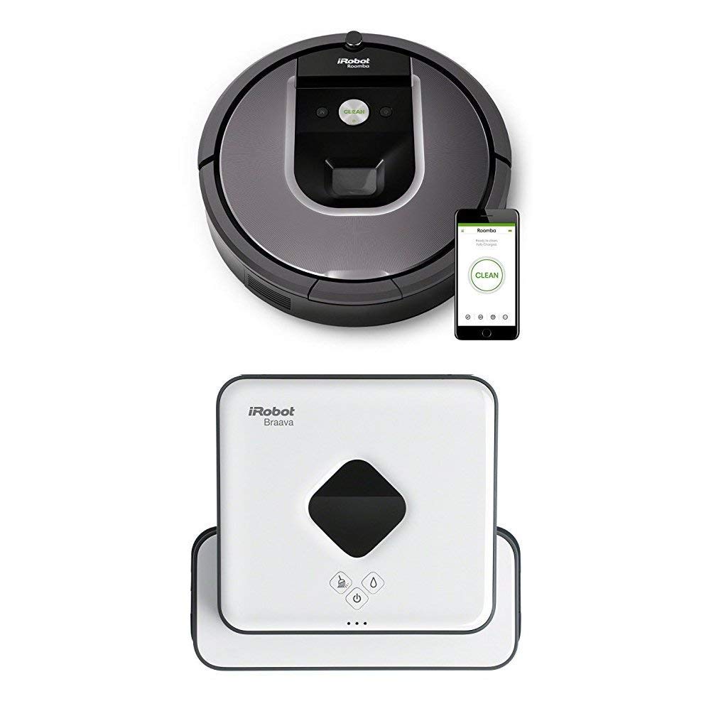 roomba960 plus braava390t set amazon