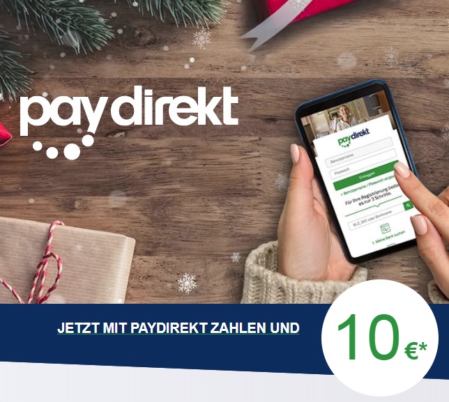 paydirekt 10 euro rakuten