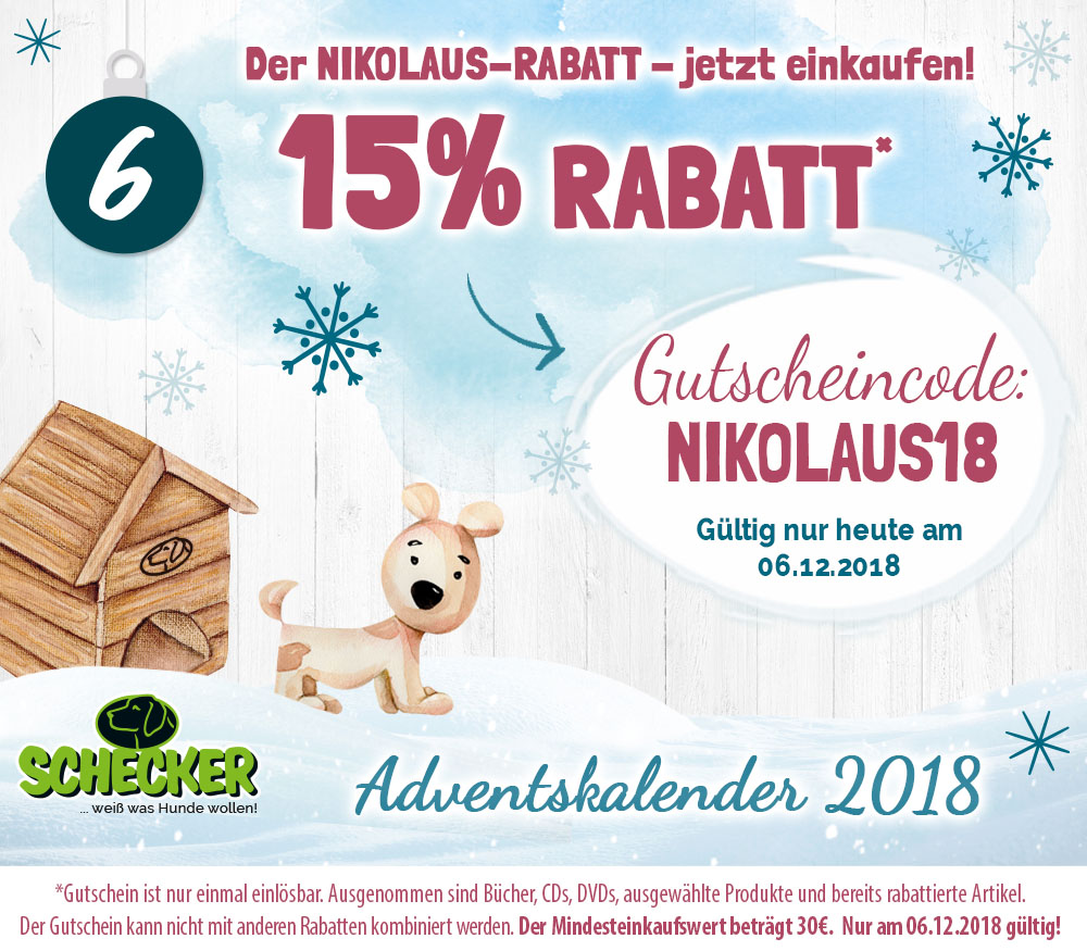 schecker adventskalender 6 2018