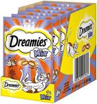 dreamies katzensnacks huhn mix ente