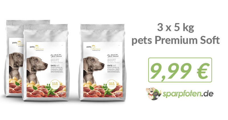 pets premium soft 15kg 999