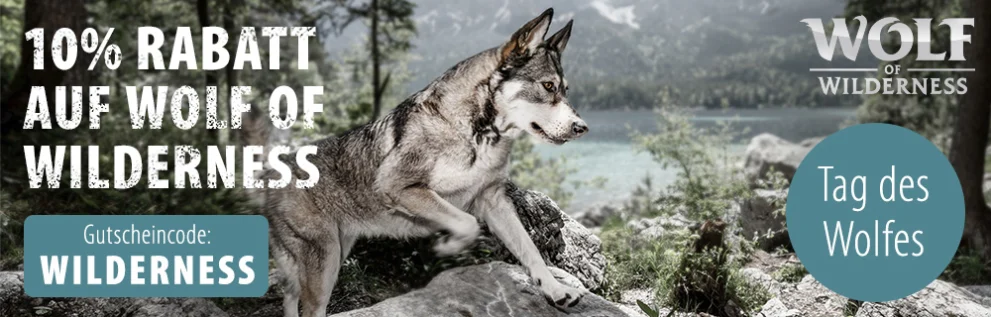 Wolf of Wilderness Gutschein bei Zooplus